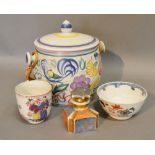 An 18th Century Chinese Porcelain Tea Bowl together with a similar cup,