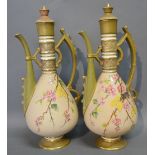 A Pair of 19th Century Austrian Covered Jugs,