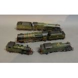 A Lima 00 Gauge Locomotive King George, together with another similar Airfix Locomotive,
