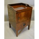 An Early 19th Century Mahogany Nightstand,