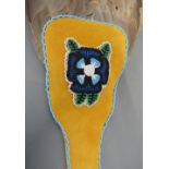 A Heida Tribe Bird of Prey Feather Fan,