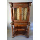 A 19th Century French Mahogany and Gilt Metal Mounted Side Cabinet,
