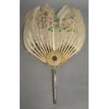 An Early 19th Century Chinese Feather Screen Fan,