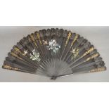 A Chantilly Lace and Gauze Fan,