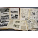 A Large Collection of Horse Racing Related Ephemera within twenty five large albums,