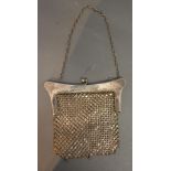 A 925 Silver Purse with Chain