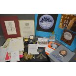 A Collection of Ephemera and Medals and Awards relating to David Jones CBE,