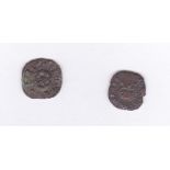 Great Britain Charles I-Rose Farthings (2) near fine and near very fine