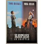 Film Brochure: Sleepless in Seattle, 1993, A4 opens out to A3 centrefold. The cover is effectively a