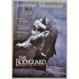 Film Brochure: The Bodyguard, 1992, A4, opens out to A3 centrefold. Starring Whitney Houston,