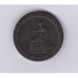 Great Britain Penny - 1797 King George III 'Cartwheel' Ref S3777, Grade VF.