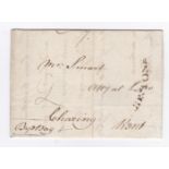 Kent 1800-Maidstone-Concave(Scarce)KT708,rated 708,rated D-E,47x5mm script "By Bag"