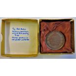 Medals - The Bell Medal - Bronze 1920's small bore award as issued by the SMRC's affiliated clubs,