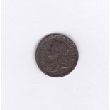 Great Britain 1897 - Victoria, Blackpool Wheel (Old Head Victoria) small (15mm) (VF) scarce