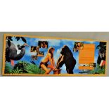 Promotional material for Disney's George of the Jungle. A 10" by 7" frontage, with centrefold. The