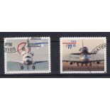 USA 1988-Aircraft sets, (SG3538/39(2) fine used