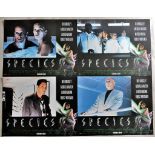 Film Lobby Posters - Species (1995, 14" x 11", 8 all different). Starring Natasha Henstridge,