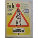 Ink - The Other Newspaper'-Issue 12, 17th July 1971, in good condition.