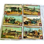 Liebig 1903 Cannons through the Ages set 6 s 0723-wonderful set.