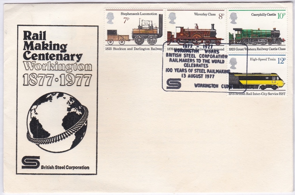 Great Britain - 1977 (13th Aug) Commemorative Cover with special h/s.