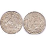 Chile 1895-Peso,(KM152.1)EF, nice example