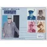 Great Britain - 1974 (9 Oct) Winston Churchill Air Letter, FD, l/a.