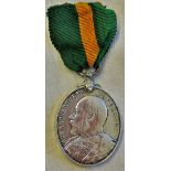 EDVII Territorial Force Efficiency Medal to 366 SO. S. MJR. J.H. Wainwright, Suffolk Yeomanry. A