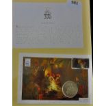 2005-(3rd Jan) The Death of Nelson, cover with crown coin