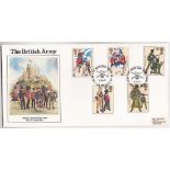Great Britain - 1983 (6th Jul) Army First Day Cover signed by five military membersof the Army