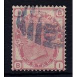 Great Britain 1881 3d rose, plate 21, SG 158, used Cat £100