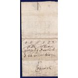 Norfolk - 1664 (25 May) Pengelly Yarmouth to Norwich, Script 25/5.