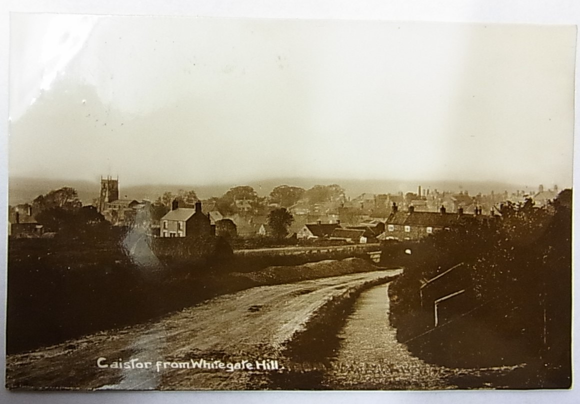 Lincs, Castor-RP view from Whitegate Hill, used Caistor 1913