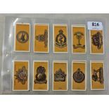 Players-Colonial and Indian Army Badges 1916 set, 25/25, VG/EX