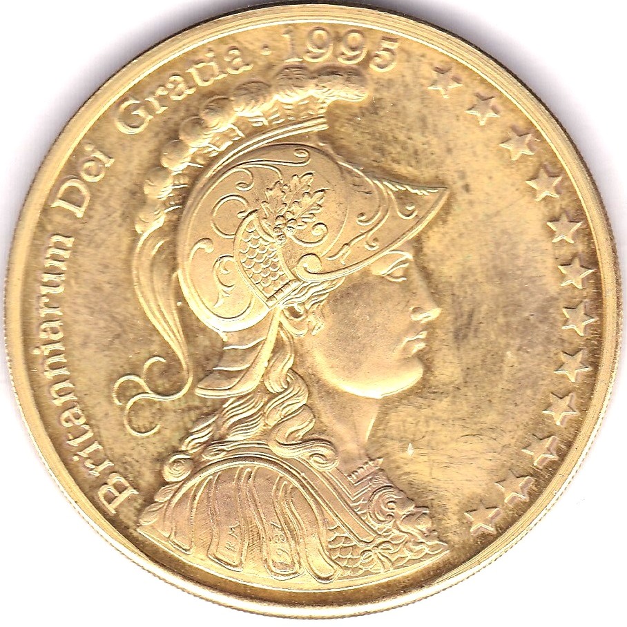 Great Britain 1995-5 ECU, Britania,UNC - Image 3 of 3