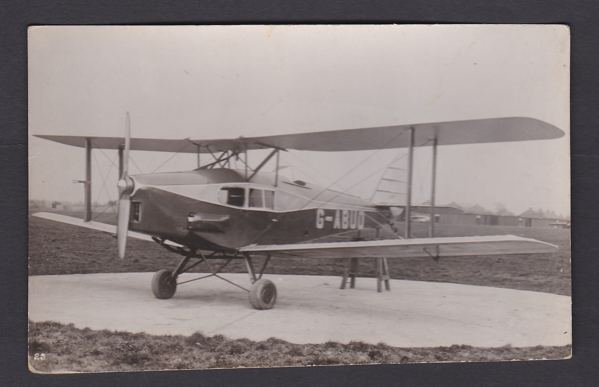 Aviation Real Photo Postcard-A Westland Wessex, landed -A DH Fox Moth-Fine RP postcard Dornier Do- - Image 3 of 6