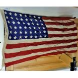 American Stars and Stripes flag, 1942 dated