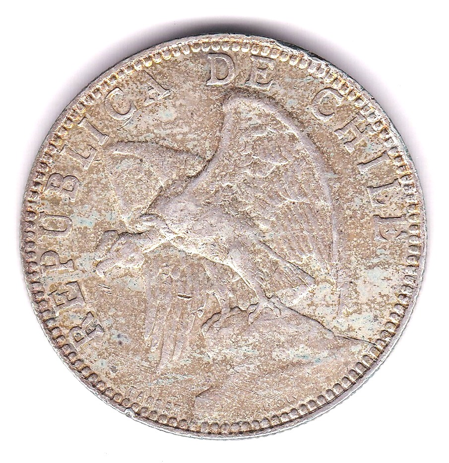 Chile 1895-Peso,(KM152.1)EF, nice example - Bild 3 aus 3