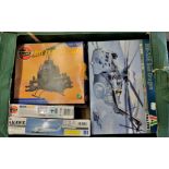 Airfix - Boxed as purchased with Helicopters - Sea Dragon MH-53E; Seahawk SH-60B; Sea Cobra Bell