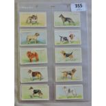 Wills 1937 Dogs - A series set 50/50, VG-EX