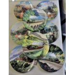 Royal Doulton Plates - The Age of Steam - Limited Edition Plates (8).