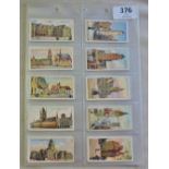 Wills Gems of Belgian Architecture 1915 Set 50/50, VG+/EX