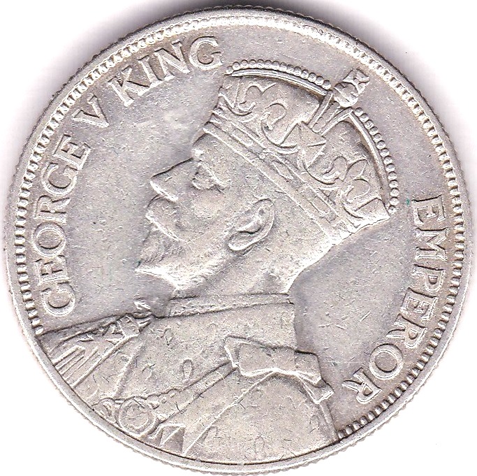 New Zealand 1934 Florin, KM 4, EF - Image 3 of 3