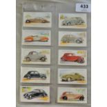 Players Motor Cars - 1937 Second Series Set, 50/50, EX