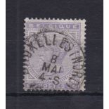 Belgium 1883 SG 66 used, cat value £55