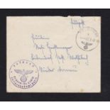 Germany 1942 Feldpost cover from France