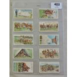 Players Army Life 1910 Set, 25/25, VG/VG+