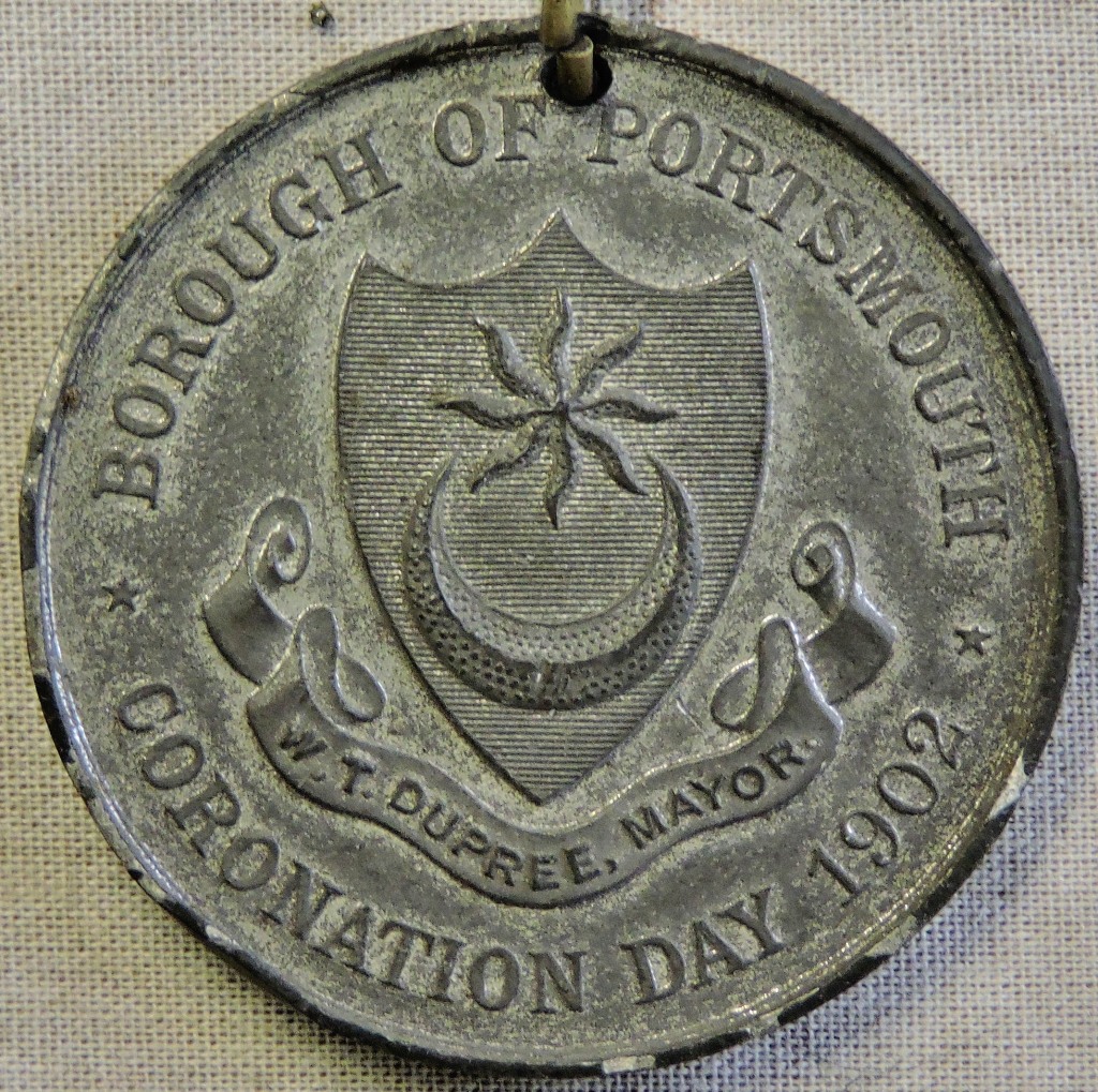 Edward VII Coronation Medal - Borough Of Portsmouth. Scarce with ribbon. - Image 3 of 3