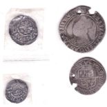 Great Britain - Richard I Penny (1189 - 1199), S 1346, a scarce coin, good fine but tragically split
