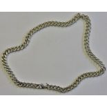 White Metal Neck Chain-looks good to be silver, but is sold as White Metal only, 60gram