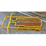 A Land Crafted Sledge-By Sussex craftman for the Sussex Grass Downs, very good condition